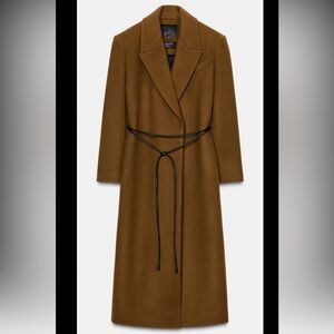 Zara Limited Edition Wool Collection Coat